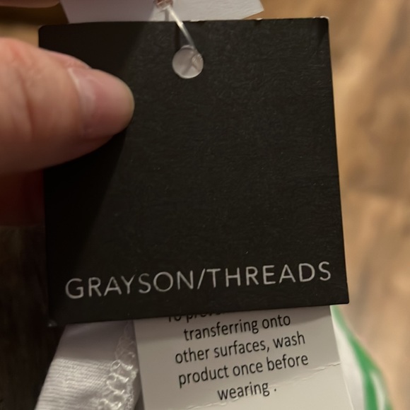 NWT GRAYSON THREADS St Patrick’s Day Lucky Charm Green Clover Baseball Tee XXL - Picture 6 of 9